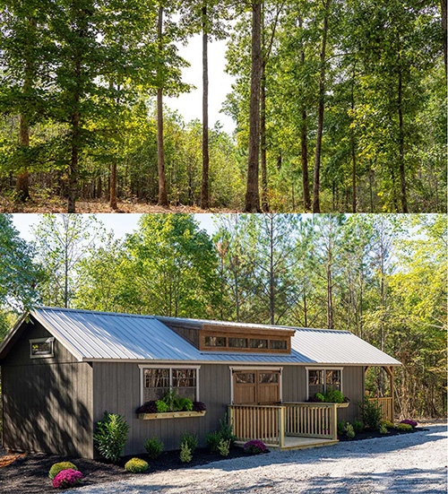WITH PROPERTY PURCHASE: Starting at $119,900 - for 5 acres and y
